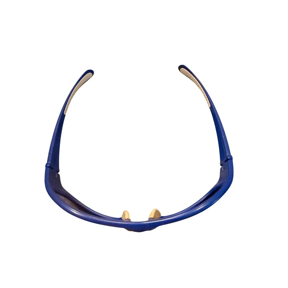 Skechers Blue Wrap Sunglasses‎ Sporty Y2K Shield Retro Activewear Shades